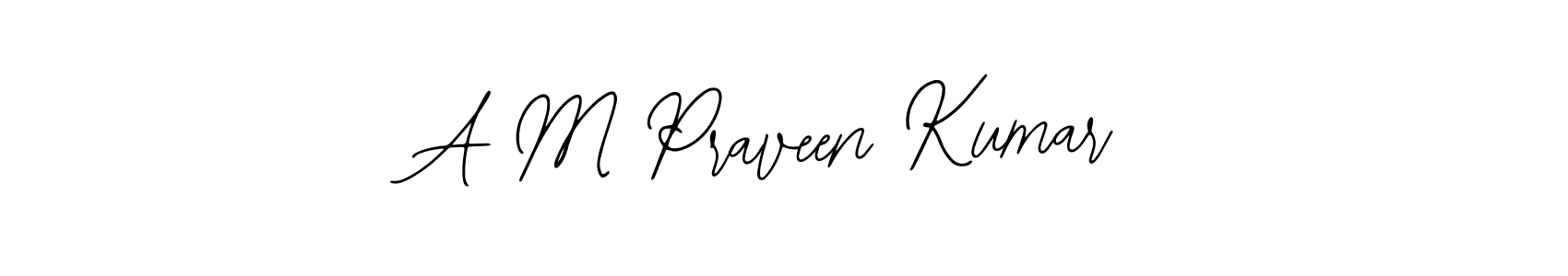 Make a short A M Praveen Kumar signature style. Manage your documents anywhere anytime using Bearetta-2O07w. Create and add eSignatures, submit forms, share and send files easily. A M Praveen Kumar signature style 12 images and pictures png