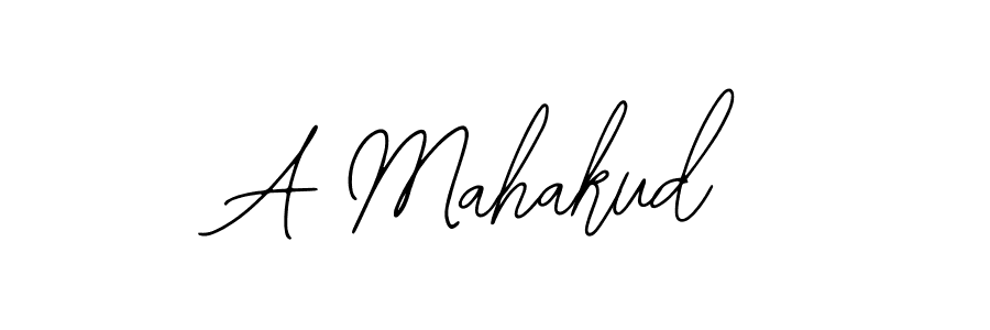 Design your own signature with our free online signature maker. With this signature software, you can create a handwritten (Bearetta-2O07w) signature for name A Mahakud. A Mahakud signature style 12 images and pictures png