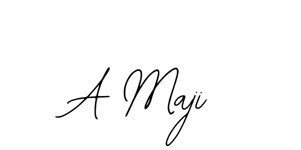 Similarly Bearetta-2O07w is the best handwritten signature design. Signature creator online .You can use it as an online autograph creator for name A Maji. A Maji signature style 12 images and pictures png