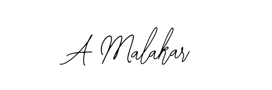 Also we have A Malakar name is the best signature style. Create professional handwritten signature collection using Bearetta-2O07w autograph style. A Malakar signature style 12 images and pictures png