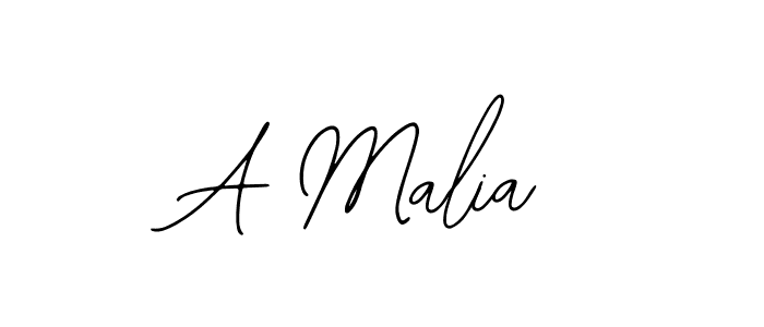How to Draw A Malia signature style? Bearetta-2O07w is a latest design signature styles for name A Malia. A Malia signature style 12 images and pictures png