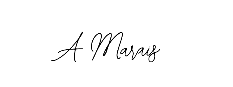 if you are searching for the best signature style for your name A Marais. so please give up your signature search. here we have designed multiple signature styles  using Bearetta-2O07w. A Marais signature style 12 images and pictures png