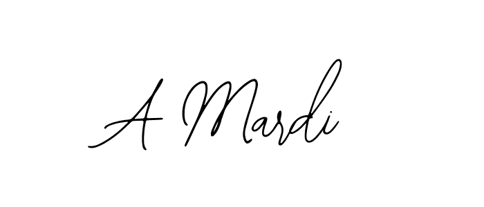 A Mardi stylish signature style. Best Handwritten Sign (Bearetta-2O07w) for my name. Handwritten Signature Collection Ideas for my name A Mardi. A Mardi signature style 12 images and pictures png