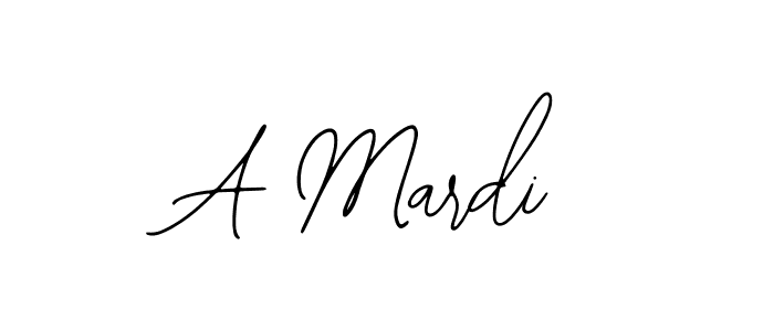 You should practise on your own different ways (Bearetta-2O07w) to write your name (A Mardi) in signature. don't let someone else do it for you. A Mardi signature style 12 images and pictures png