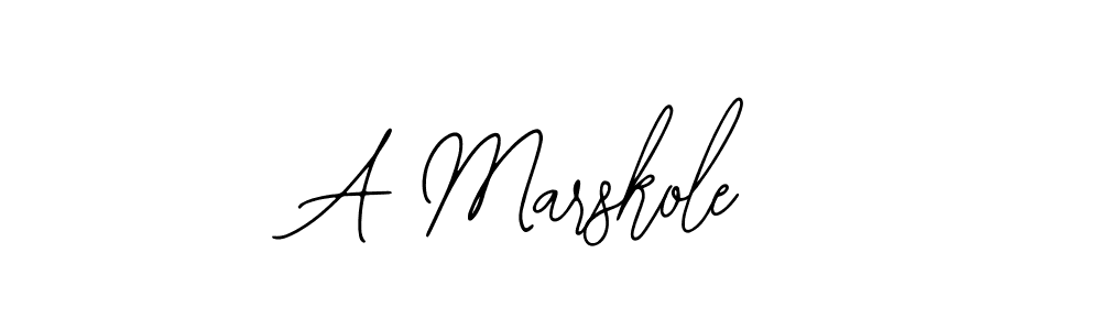 Similarly Bearetta-2O07w is the best handwritten signature design. Signature creator online .You can use it as an online autograph creator for name A Marskole. A Marskole signature style 12 images and pictures png