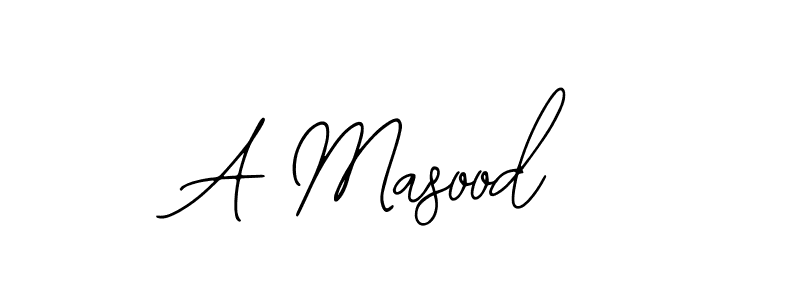 if you are searching for the best signature style for your name A Masood. so please give up your signature search. here we have designed multiple signature styles  using Bearetta-2O07w. A Masood signature style 12 images and pictures png