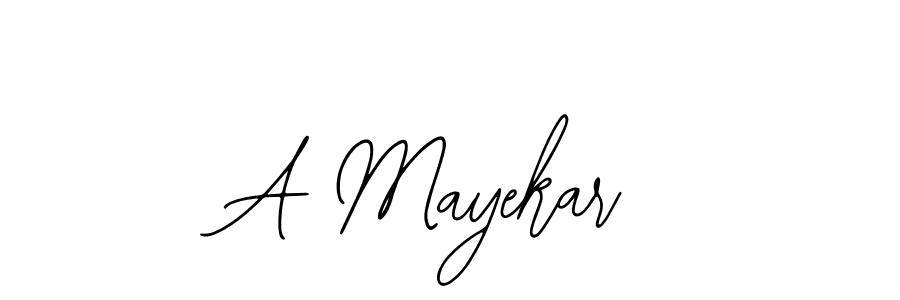 Make a short A Mayekar signature style. Manage your documents anywhere anytime using Bearetta-2O07w. Create and add eSignatures, submit forms, share and send files easily. A Mayekar signature style 12 images and pictures png