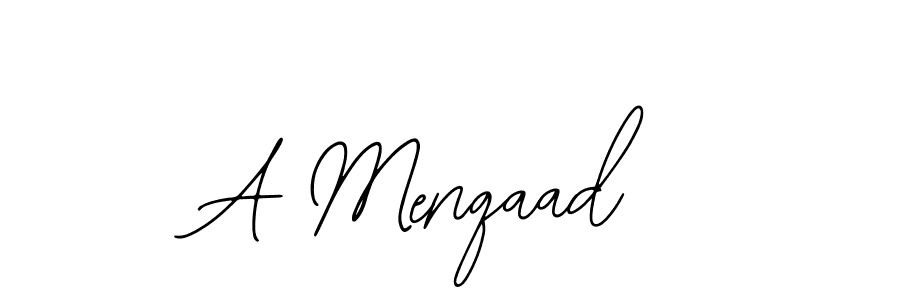 This is the best signature style for the A Menqaad name. Also you like these signature font (Bearetta-2O07w). Mix name signature. A Menqaad signature style 12 images and pictures png