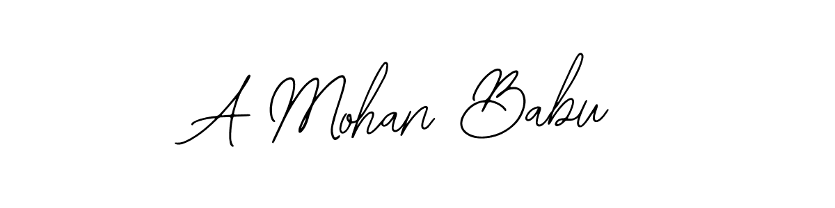 How to Draw A Mohan Babu signature style? Bearetta-2O07w is a latest design signature styles for name A Mohan Babu. A Mohan Babu signature style 12 images and pictures png