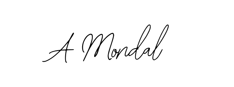 if you are searching for the best signature style for your name A Mondal. so please give up your signature search. here we have designed multiple signature styles  using Bearetta-2O07w. A Mondal signature style 12 images and pictures png