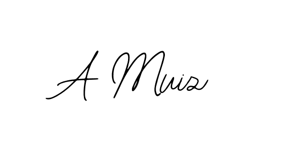 Create a beautiful signature design for name A Muiz. With this signature (Bearetta-2O07w) fonts, you can make a handwritten signature for free. A Muiz signature style 12 images and pictures png