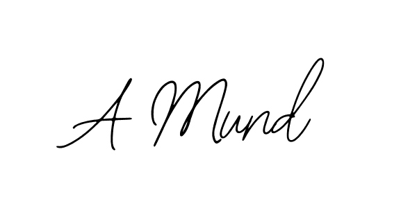 Best and Professional Signature Style for A Mund. Bearetta-2O07w Best Signature Style Collection. A Mund signature style 12 images and pictures png