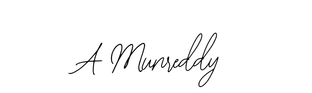 How to Draw A Munreddy signature style? Bearetta-2O07w is a latest design signature styles for name A Munreddy. A Munreddy signature style 12 images and pictures png