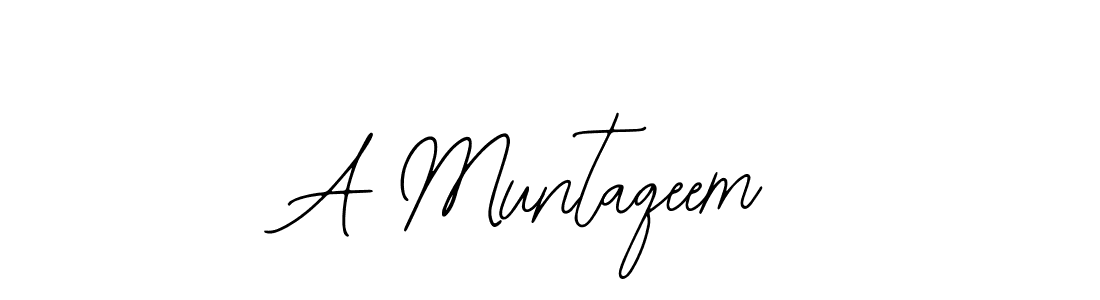 Also we have A Muntaqeem name is the best signature style. Create professional handwritten signature collection using Bearetta-2O07w autograph style. A Muntaqeem signature style 12 images and pictures png