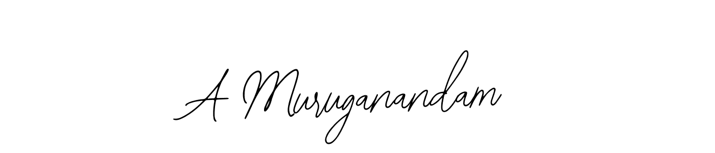 How to make A Muruganandam signature? Bearetta-2O07w is a professional autograph style. Create handwritten signature for A Muruganandam name. A Muruganandam signature style 12 images and pictures png