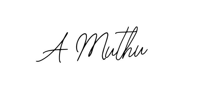 How to make A Muthu signature? Bearetta-2O07w is a professional autograph style. Create handwritten signature for A Muthu name. A Muthu signature style 12 images and pictures png