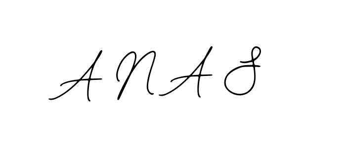 The best way (Bearetta-2O07w) to make a short signature is to pick only two or three words in your name. The name A N A S include a total of six letters. For converting this name. A N A S signature style 12 images and pictures png