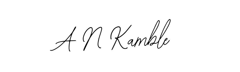 if you are searching for the best signature style for your name A N Kamble. so please give up your signature search. here we have designed multiple signature styles  using Bearetta-2O07w. A N Kamble signature style 12 images and pictures png