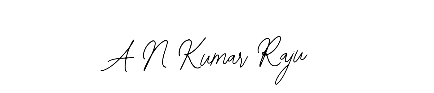 Similarly Bearetta-2O07w is the best handwritten signature design. Signature creator online .You can use it as an online autograph creator for name A N Kumar Raju. A N Kumar Raju signature style 12 images and pictures png