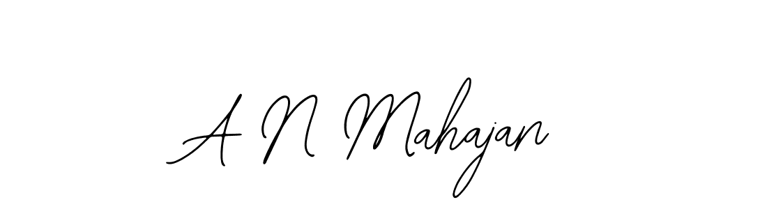 How to Draw A N Mahajan signature style? Bearetta-2O07w is a latest design signature styles for name A N Mahajan. A N Mahajan signature style 12 images and pictures png