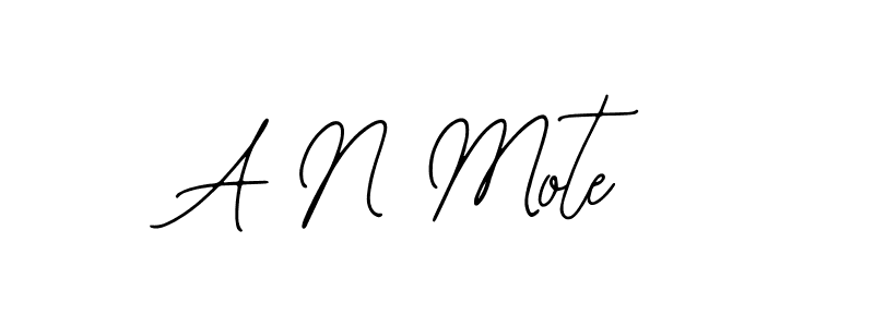 Similarly Bearetta-2O07w is the best handwritten signature design. Signature creator online .You can use it as an online autograph creator for name A N Mote. A N Mote signature style 12 images and pictures png