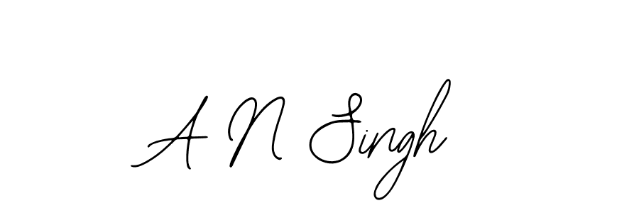 Also You can easily find your signature by using the search form. We will create A N Singh name handwritten signature images for you free of cost using Bearetta-2O07w sign style. A N Singh signature style 12 images and pictures png