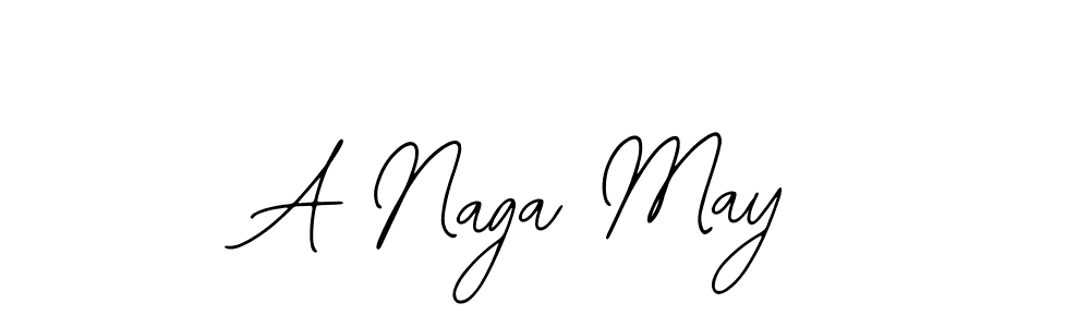 Use a signature maker to create a handwritten signature online. With this signature software, you can design (Bearetta-2O07w) your own signature for name A Naga May. A Naga May signature style 12 images and pictures png