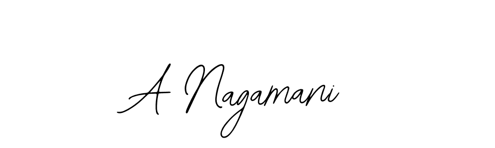 This is the best signature style for the A Nagamani name. Also you like these signature font (Bearetta-2O07w). Mix name signature. A Nagamani signature style 12 images and pictures png