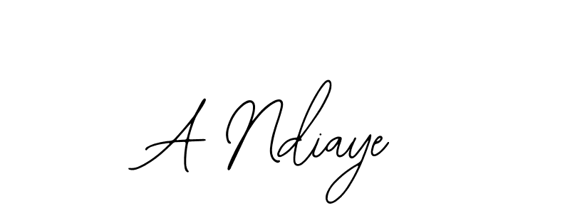 Bearetta-2O07w is a professional signature style that is perfect for those who want to add a touch of class to their signature. It is also a great choice for those who want to make their signature more unique. Get A Ndiaye name to fancy signature for free. A Ndiaye signature style 12 images and pictures png