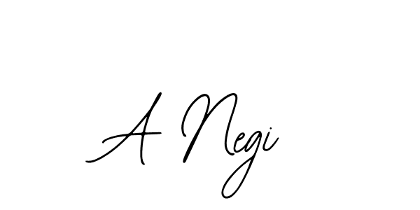 A Negi stylish signature style. Best Handwritten Sign (Bearetta-2O07w) for my name. Handwritten Signature Collection Ideas for my name A Negi. A Negi signature style 12 images and pictures png