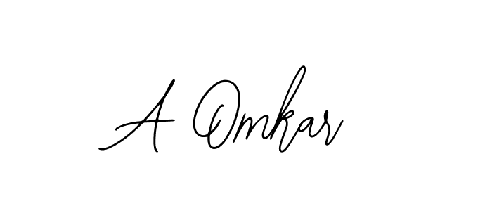 Use a signature maker to create a handwritten signature online. With this signature software, you can design (Bearetta-2O07w) your own signature for name A Omkar. A Omkar signature style 12 images and pictures png