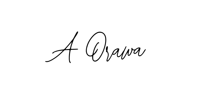 Similarly Bearetta-2O07w is the best handwritten signature design. Signature creator online .You can use it as an online autograph creator for name A Orawa. A Orawa signature style 12 images and pictures png