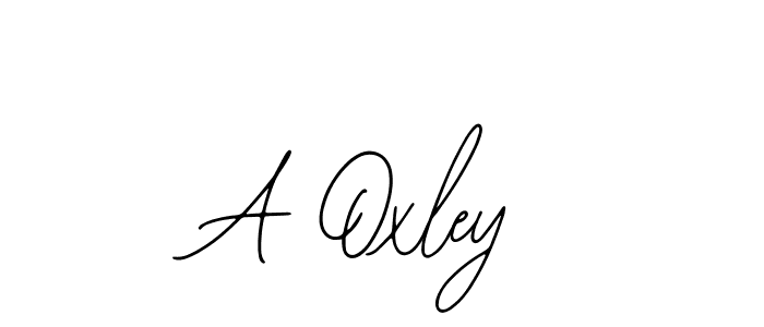 How to Draw A Oxley signature style? Bearetta-2O07w is a latest design signature styles for name A Oxley. A Oxley signature style 12 images and pictures png