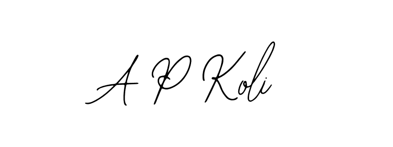 It looks lik you need a new signature style for name A P Koli. Design unique handwritten (Bearetta-2O07w) signature with our free signature maker in just a few clicks. A P Koli signature style 12 images and pictures png