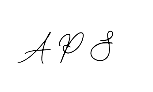 How to make A P S signature? Bearetta-2O07w is a professional autograph style. Create handwritten signature for A P S name. A P S signature style 12 images and pictures png