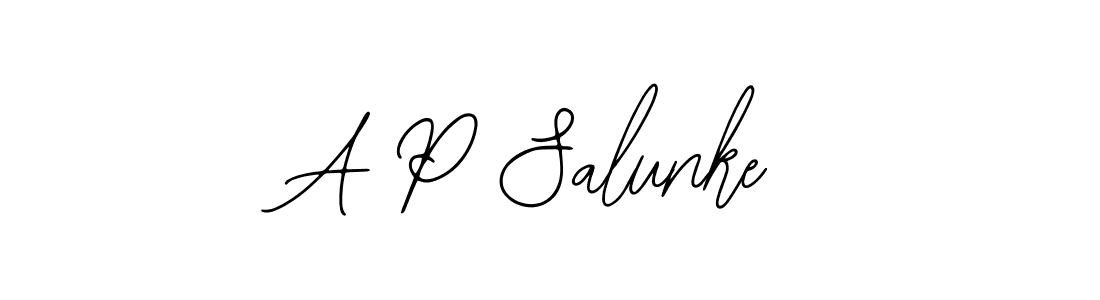 Similarly Bearetta-2O07w is the best handwritten signature design. Signature creator online .You can use it as an online autograph creator for name A P Salunke. A P Salunke signature style 12 images and pictures png