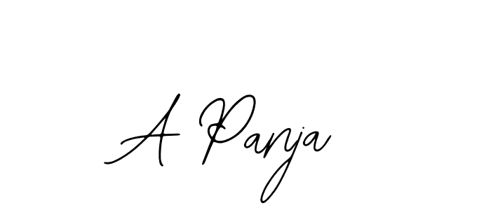 Check out images of Autograph of A Panja name. Actor A Panja Signature Style. Bearetta-2O07w is a professional sign style online. A Panja signature style 12 images and pictures png