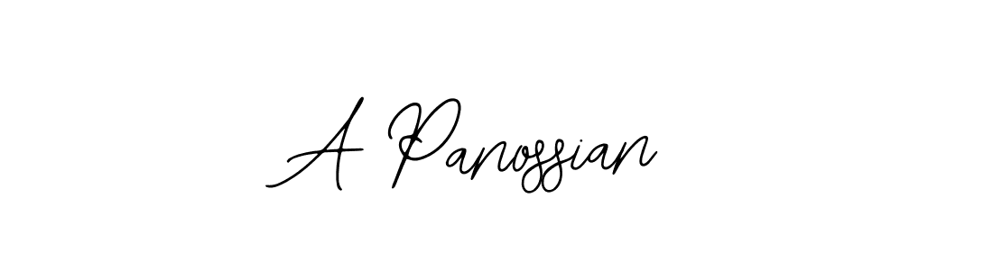 Also we have A Panossian name is the best signature style. Create professional handwritten signature collection using Bearetta-2O07w autograph style. A Panossian signature style 12 images and pictures png