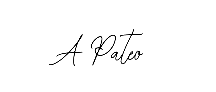 This is the best signature style for the A Pateo name. Also you like these signature font (Bearetta-2O07w). Mix name signature. A Pateo signature style 12 images and pictures png