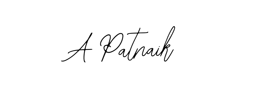 How to make A Patnaik signature? Bearetta-2O07w is a professional autograph style. Create handwritten signature for A Patnaik name. A Patnaik signature style 12 images and pictures png