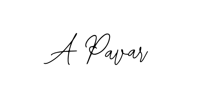 if you are searching for the best signature style for your name A Pavar. so please give up your signature search. here we have designed multiple signature styles  using Bearetta-2O07w. A Pavar signature style 12 images and pictures png