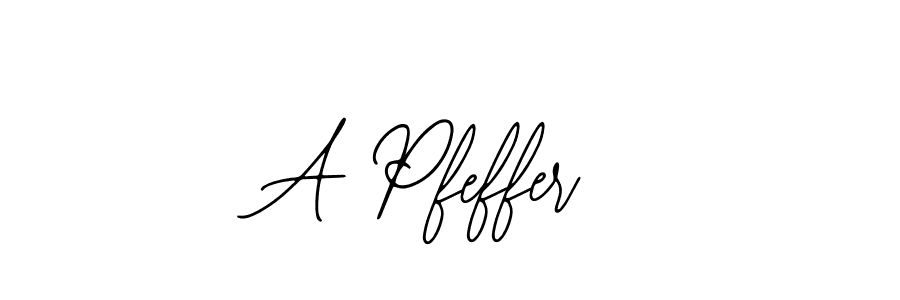 Also we have A Pfeffer name is the best signature style. Create professional handwritten signature collection using Bearetta-2O07w autograph style. A Pfeffer signature style 12 images and pictures png