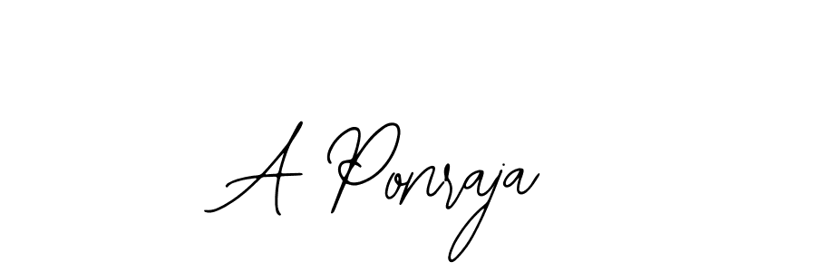 Create a beautiful signature design for name A Ponraja. With this signature (Bearetta-2O07w) fonts, you can make a handwritten signature for free. A Ponraja signature style 12 images and pictures png