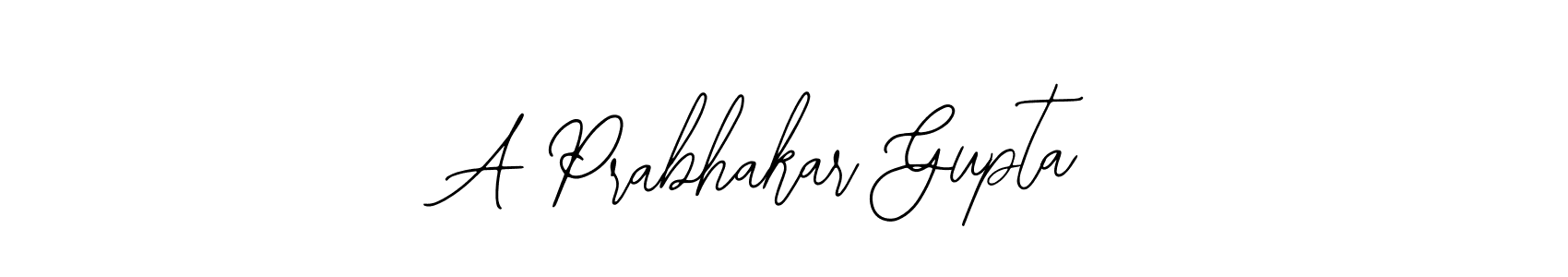A Prabhakar Gupta stylish signature style. Best Handwritten Sign (Bearetta-2O07w) for my name. Handwritten Signature Collection Ideas for my name A Prabhakar Gupta. A Prabhakar Gupta signature style 12 images and pictures png