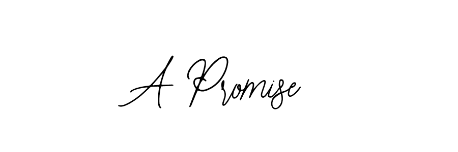 Use a signature maker to create a handwritten signature online. With this signature software, you can design (Bearetta-2O07w) your own signature for name A Promise. A Promise signature style 12 images and pictures png