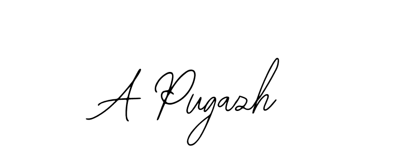 Also You can easily find your signature by using the search form. We will create A Pugazh name handwritten signature images for you free of cost using Bearetta-2O07w sign style. A Pugazh signature style 12 images and pictures png