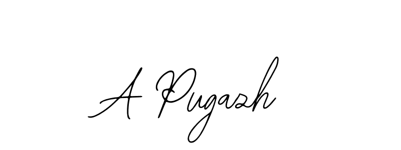 Also You can easily find your signature by using the search form. We will create A Pugazh name handwritten signature images for you free of cost using Bearetta-2O07w sign style. A Pugazh signature style 12 images and pictures png