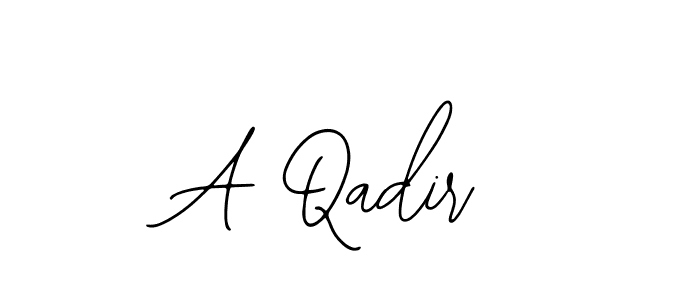 It looks lik you need a new signature style for name A Qadir. Design unique handwritten (Bearetta-2O07w) signature with our free signature maker in just a few clicks. A Qadir signature style 12 images and pictures png