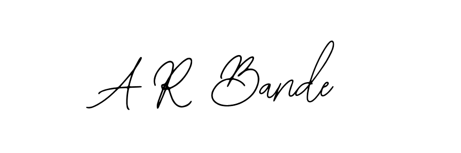 Also You can easily find your signature by using the search form. We will create A R Bande name handwritten signature images for you free of cost using Bearetta-2O07w sign style. A R Bande signature style 12 images and pictures png