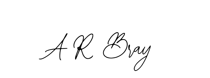 Design your own signature with our free online signature maker. With this signature software, you can create a handwritten (Bearetta-2O07w) signature for name A R Bray. A R Bray signature style 12 images and pictures png
